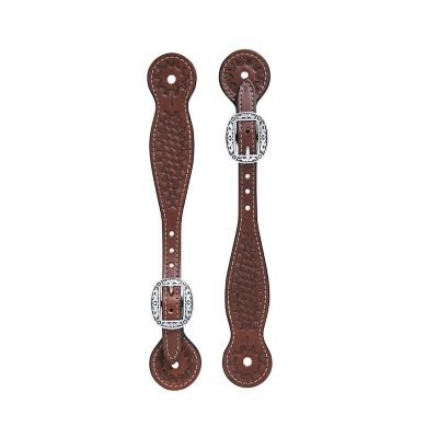 Weaver Equine Unisex Basin Cowboy Spur Straps, Thin