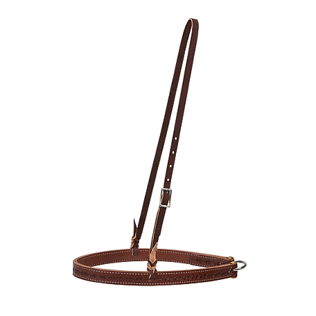 Weaver Leather Barbed Wire Noseband, Brown
