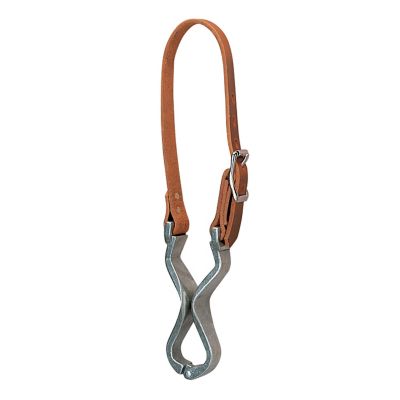 Weaver Leather Harness Leather and Aluminum Horse Cribbing Strap, 1 in. W