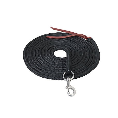 Weaver Leather 22 ft. Silvertip Lunge Line with 225 Snap, 1/2 in.