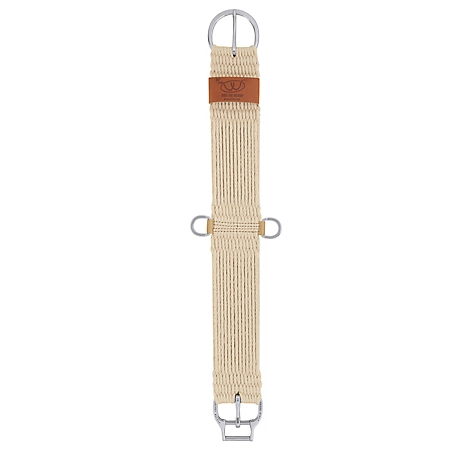 Weaver Leather Natural Blend 27-Strand Straight Smart Cinch with Roll Snug Cinch Buckle