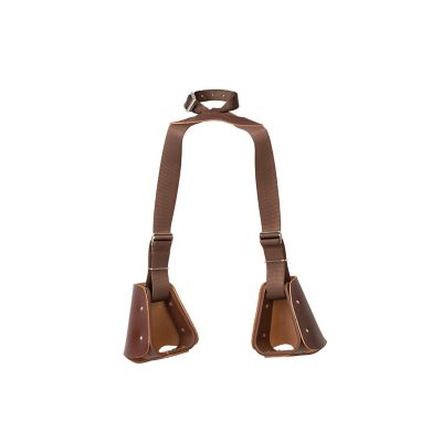 Weaver Leather Kids' Lil Dude Nylon Stirrups, Brown