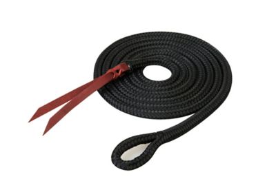 Weaver Leather 12 ft. Silvertip Halters Yacht Braid Lead with Loop, 9/16 in.