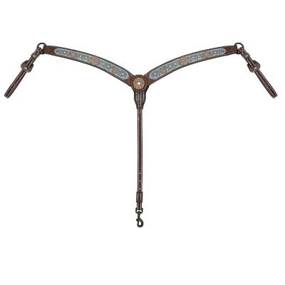 Weaver Equine Savannah Leather Breastcollar
