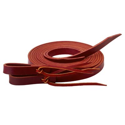 Weaver Leather Latigo Leather Split Reins with Water Tie Ends, 5/8 in. x 8 ft.