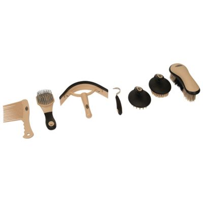 Image showing  Horse Grooming Tote Bag Kit, 7 pc.