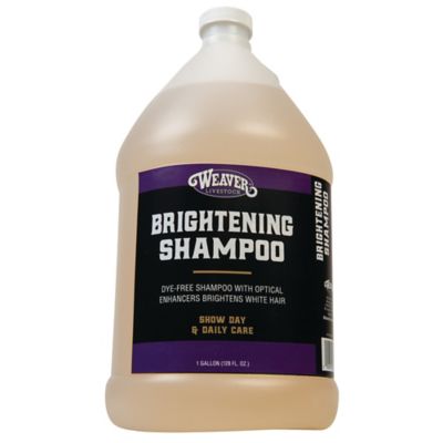 Weaver Leather Brightening Livestock Shampoo, 1 gal.