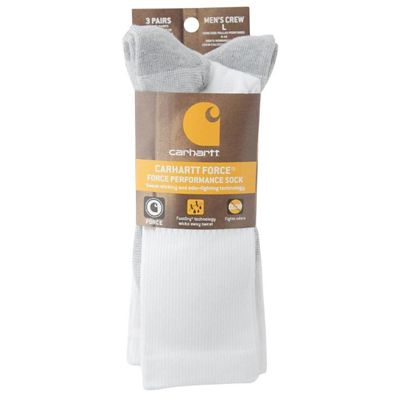 Image showing  Men's Force Performance Work Crew Socks, 1-Pair