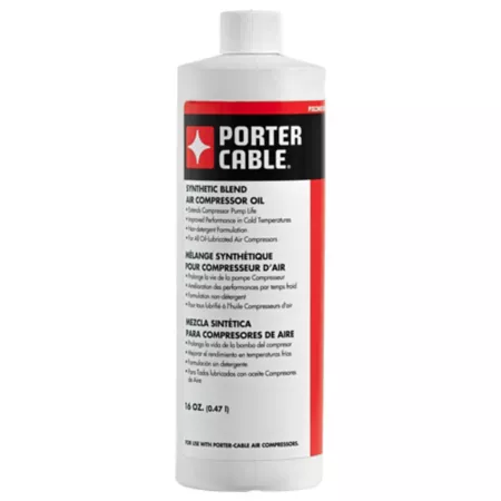 CABLE PORTER 16 oz Synthetic air compressor oil Air Compressor Oils