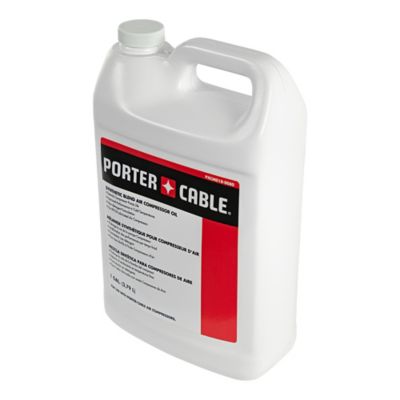Image showing 5 th PORTER-CABLE 1 gal. Synthetic Blend Air Compressor Oil