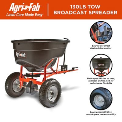 Image showing  Tow-Behind Broadcast Spreader, 130 lb. Capacity