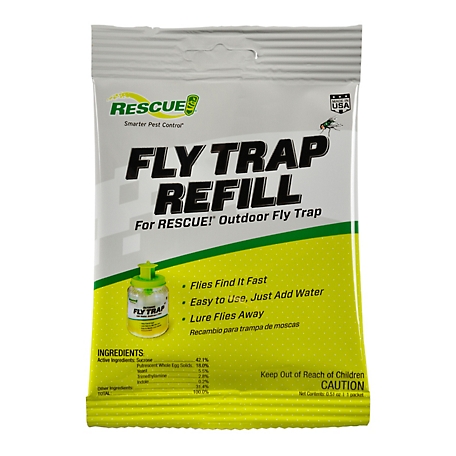 Rescue Fly Trap Reusable Refill Attractant, 1-Pack