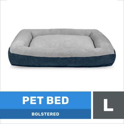 Retriever Bolstered Pet Bed, Large Retriever Bolster Dog Bed 30" x 40"