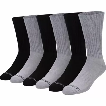 Blue Mountain Men's Cushioned Socks 3 Pairs Men's Crew Socks