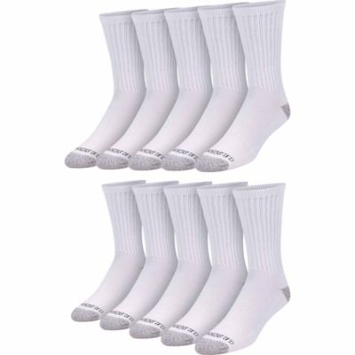 Blue Mountain Men's Cushioned Crew Socks, 5 Pair