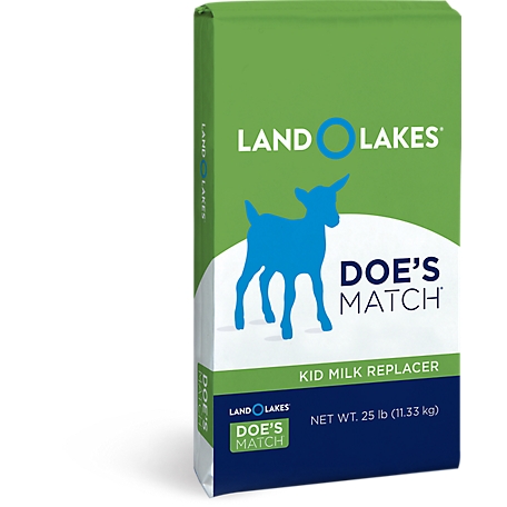 Land O'Lakes Doe's Match Premium Kid Milk Replacer, 25 lb.