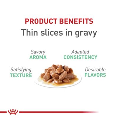 Image showing  Feline Care Nutrition Digestive Care Thin Slices in Gravy Wet Cat Food, 3 oz.