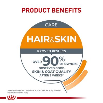 Image showing  Care Hair & Skin Formula Wet Cat Food, 3 oz. Can