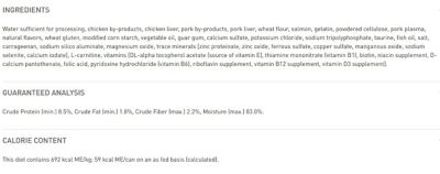Image showing  Spayed/Neutered Adult Thin Chicken Slices Wet Cat Food in Gravy, 3 oz. Can