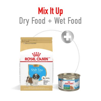 Image showing 6 th Royal Canin Shih Tzu Puppy Dry Dog Food