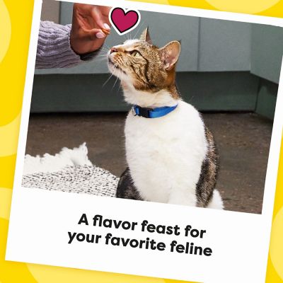 Image showing 7 th Temptations MixUps Tuna, Shrimp and Salmon Flavor Surfer's Delight Crunchy and Soft Cat Treats, 6.3 oz.