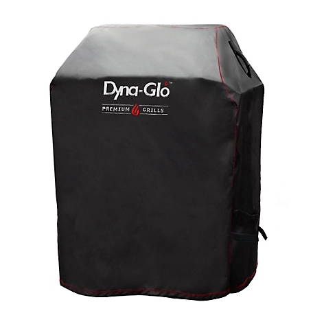Dyna-Glo Premium 2- and 3-Burner Grill Cover, Red/Black