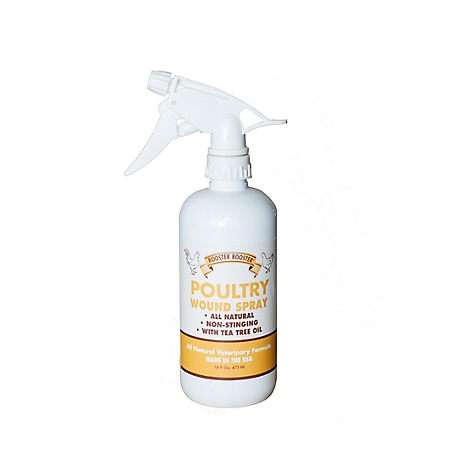 Rooster Booster ALL-NATURAL POULTRY SKIN HEALING SPRAY, 16 oz.