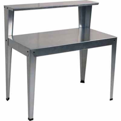 Poly-Tex 24 in. x 44 in. x 44 in. Galvanized Potting Bench