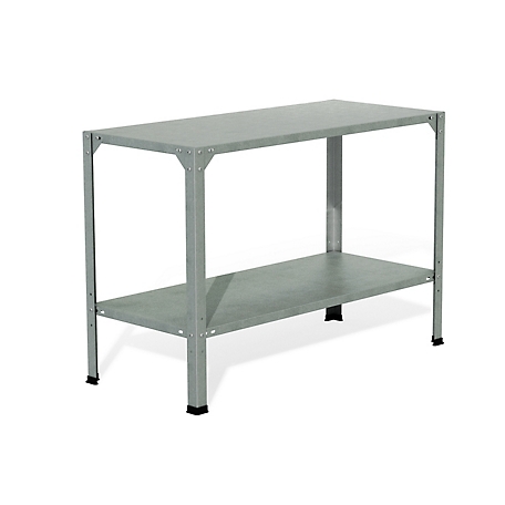 Canopia by Palram 20 in. x 32 in. x 46 in. Steel Work Bench, Silver