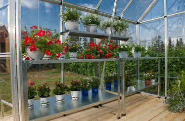 Image showing  20 in. x 32 in. x 46 in. Steel Workbench, Silver