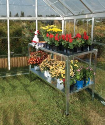 Image showing  20 in. x 32 in. x 46 in. Steel Workbench, Silver