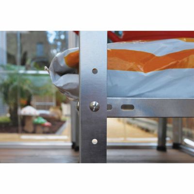 Image showing 7 th Canopia by Palram 20 in. x 32 in. x 46 in. Steel Workbench, Silver