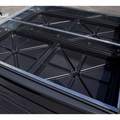 Image showing 5 th Canopia by Palram 3-3/4 x 3-3/4ft. Canopia Plant Inn Raised Bed Greenhouse, Silver