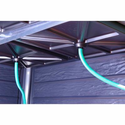 Image showing 6 th Canopia by Palram 3-3/4 x 3-3/4ft. Canopia Plant Inn Raised Bed Greenhouse, Silver