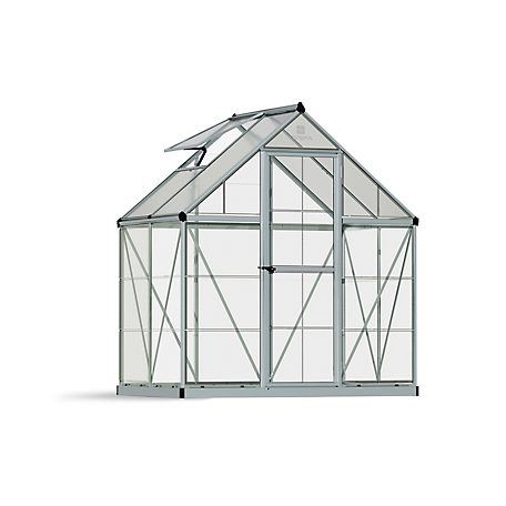 Canopia by Palram 4 ft. x 6 ft. Silver I Hybrid Greenhouse