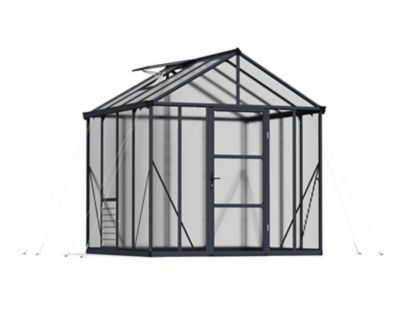 Canopia by Palram 8 ft. x 8 ft. Charcoal Gray I Glory Greenhouse -  HG5608