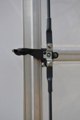 Image showing  8 ft. L x 8 ft. W Charcoal Gray I Glory Greenhouse