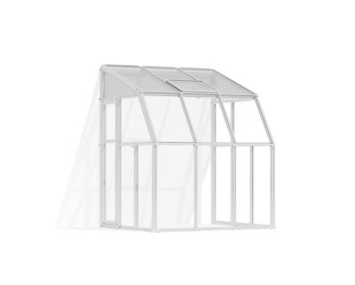 Canopia by Palram 6 ft. x 6 ft. Sun Room 2, White