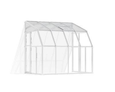 Canopia by Palram 6 ft. x 8 ft. Sun Room 2, White