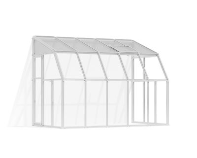 Canopia by Palram 6 ft. x 10 ft. Sun Room 2, White