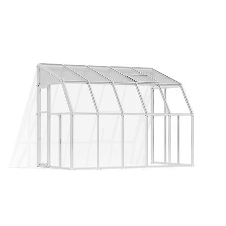 Canopia by Palram 6 ft. x 10 ft. Sun Room 2, White