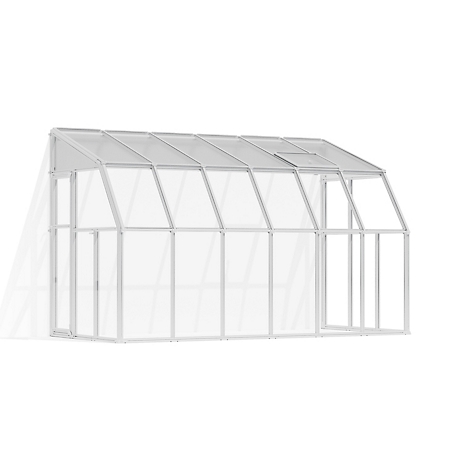 Canopia by Palram 6 ft. x 12 ft. Sun Room 2, White