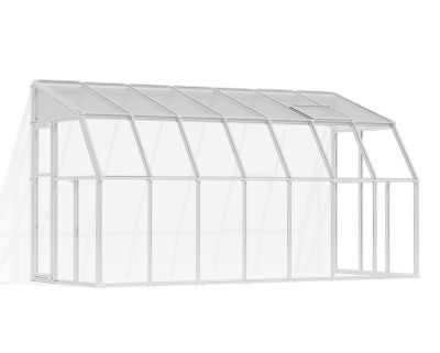 Canopia by Palram 6 ft. x 14 ft. Sun Room 2, White