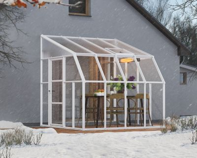 Image showing  8 ft. x 8 ft. Sun Room Enclosure 2, White