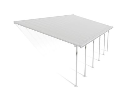 Canopia by Palram Feria Patio Cover, 13 ft. x 34 ft., White