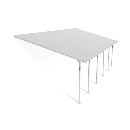 Canopia by Palram Feria Patio Cover, 13 ft. x 34 ft., White