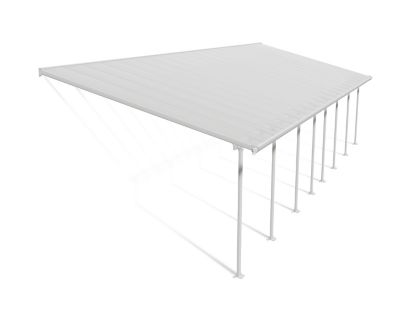 Canopia by Palram 13 ft. x 40 ft. Feria Patio Cover, White