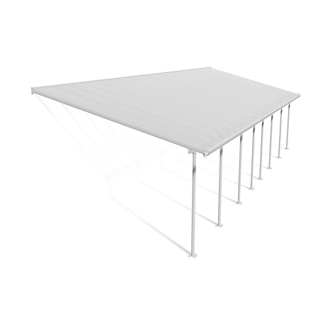 Canopia by Palram Feria Patio Cover, 13 ft. x 40 ft., White