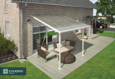 Image showing  10 ft. x 10 ft. Feria Patio Cover, White