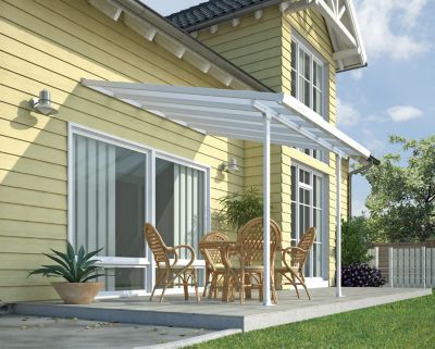 Image showing  10 ft. x 10 ft. Feria Patio Cover, White